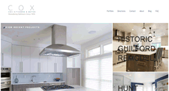 Desktop Screenshot of coxkitchensandbaths.com